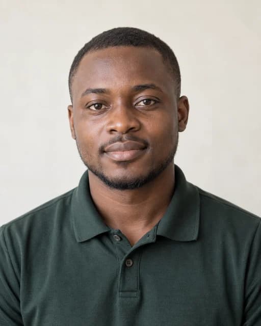 Portrait fictif de démonstration de Patrick Ilunga