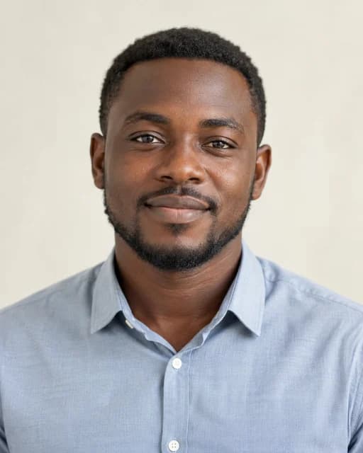 Portrait fictif de démonstration de Samuel Kalala